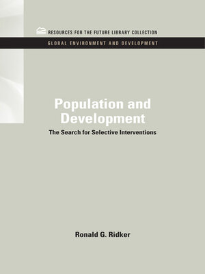 cover image of Population and Development